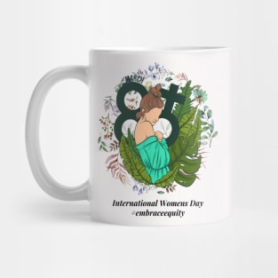 embrace equity international women's day 2023 Mug